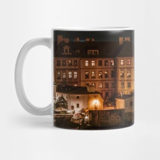 SCENERY 98 - Night City Water Bridge Lake Mug